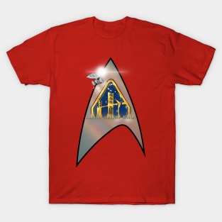 Starfleet Leadership Academy Delta Shield T-Shirt